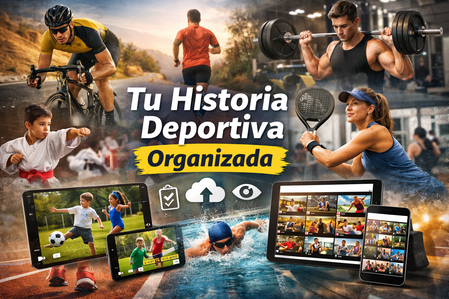Llega Tu Historia Deportiva: el nuevo servicio de YouVisible para guardar, organizar y dar valor a cualquier evolución deportiva